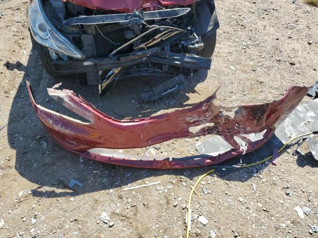 5NPEC4AC3DH624770 - 2013 HYUNDAI SONATA SE წითელი ფოტო 12