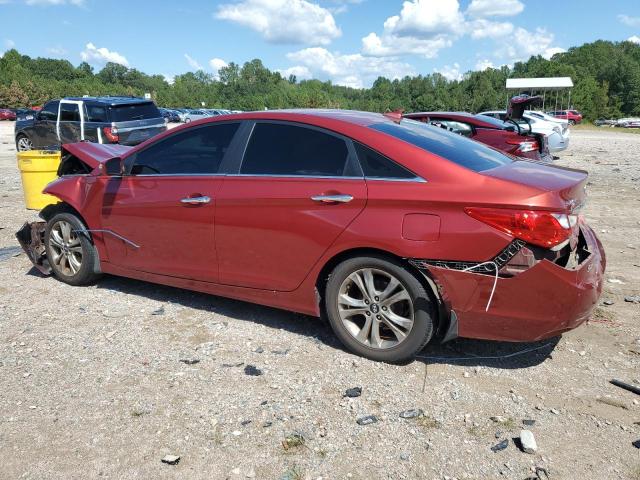 5NPEC4AC3DH624770 - 2013 HYUNDAI SONATA SE წითელი ფოტო 2