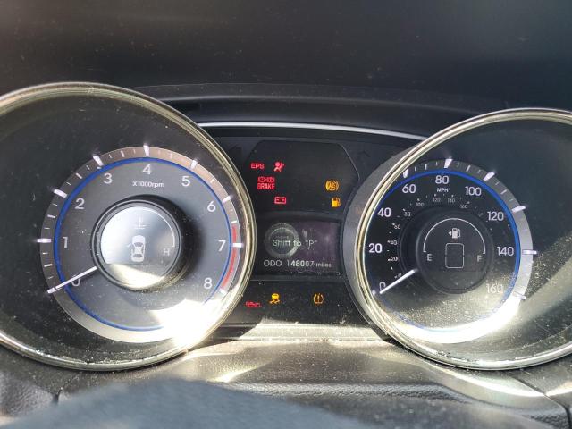 5NPEC4AC3DH624770 - 2013 HYUNDAI SONATA SE წითელი ფოტო 9