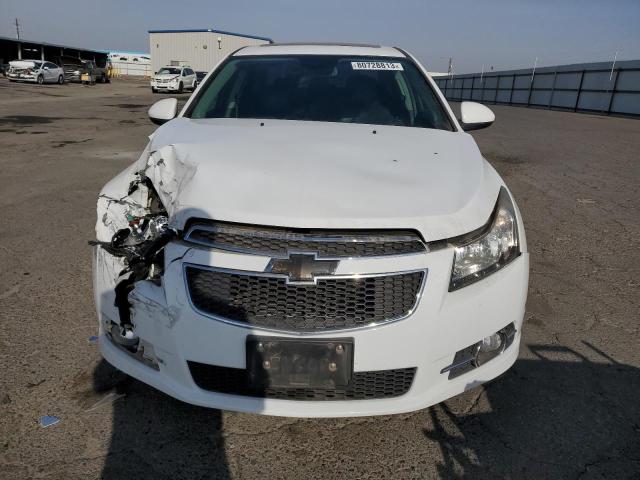 1G1PE5SB1E7219374 - 2014 CHEVROLET CRUZE LT WHITE photo 5