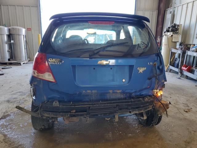 KL1TD66638B063746 - 2008 CHEVROLET AVEO BASE Mavi foto 6