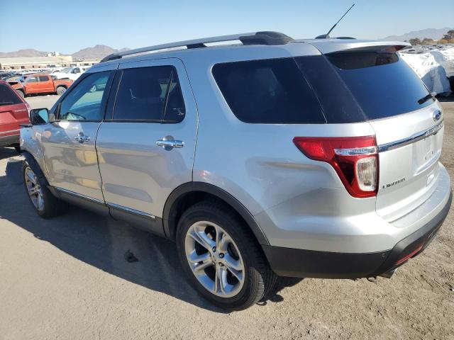 1FM5K8F80EGA14826 - 2014 FORD EXPLORER LIMITED SILVER photo 2