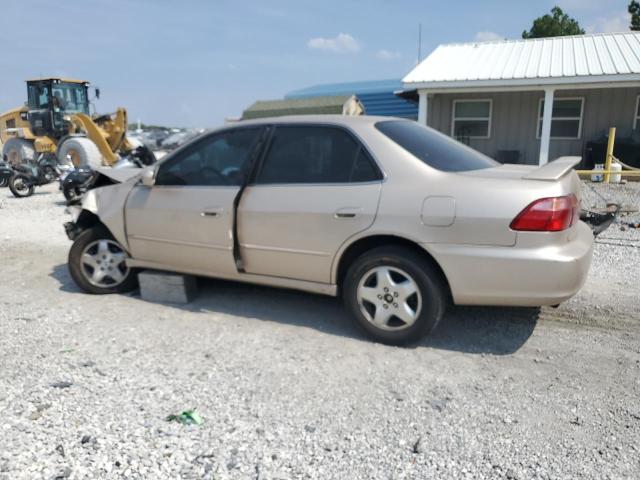1HGCG1650YA044959 - 2000 HONDA ACCORD EX 金色 照片 2