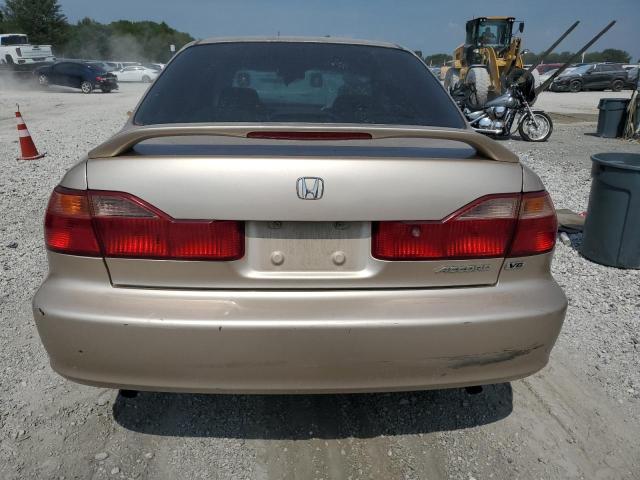 1HGCG1650YA044959 - 2000 HONDA ACCORD EX 金色 照片 6