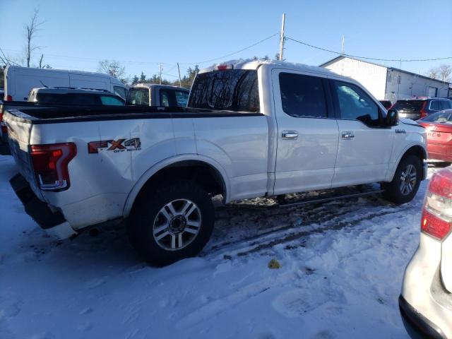 1FTFW1EF3HFA14382 - 2017 FORD F150 SUPERCREW WHITE photo 3