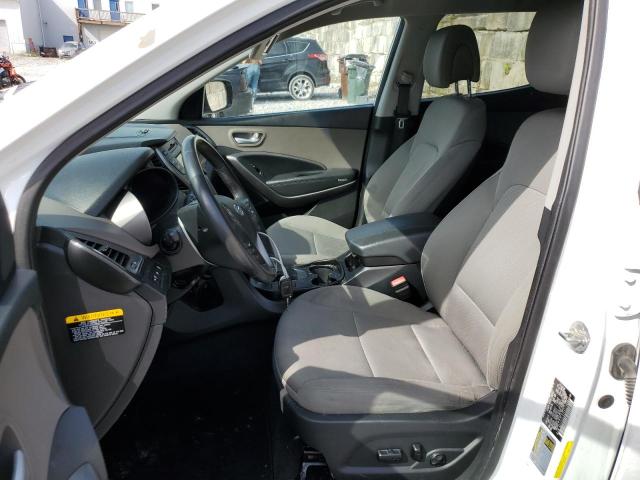 5XYZU3LB2EG227430 - 2014 HYUNDAI SANTA FE S WHITE photo 7