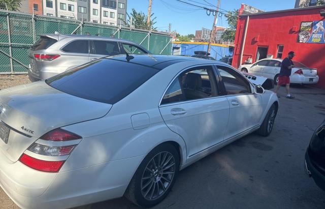 WDDNG86X88A156321 - 2008 MERCEDES-BENZ S 550 4MATIC WHITE photo 4