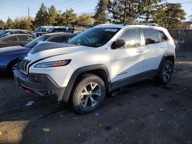 1C4PJMBB6GW235639 - 2016 JEEP CHEROKEE TRAILHAWK WHITE photo 1