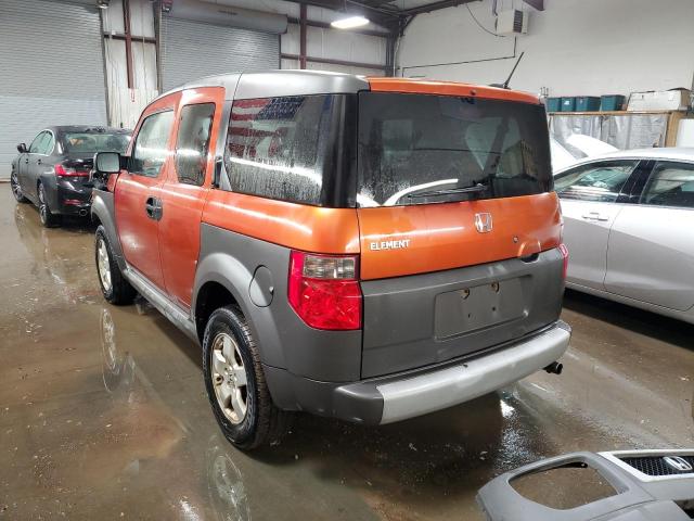 5J6YH18645L013733 - 2005 HONDA ELEMENT EX ORANGE photo 2