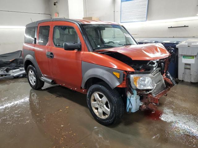 5J6YH18645L013733 - 2005 HONDA ELEMENT EX ORANGE photo 4