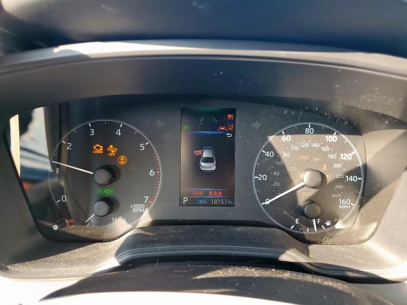 JTDBCMFE9S3074304 - 2025 TOYOTA COROLLA LE BLUE photo 9