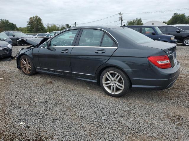 WDDGF8BB9CR192812 - 2012 MERCEDES-BENZ C 300 4MATIC BLACK photo 2