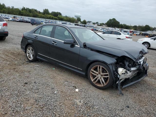 WDDGF8BB9CR192812 - 2012 MERCEDES-BENZ C 300 4MATIC BLACK photo 4