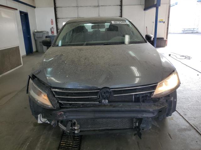3VW2K7AJ5FM357020 - 2015 VOLKSWAGEN JETTA BASE GRAY photo 5