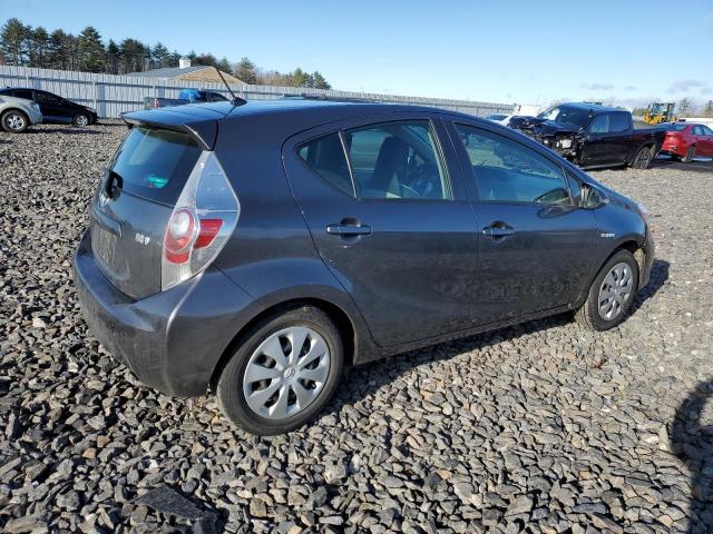 JTDKDTB38E1572215 - 2014 TOYOTA PRIUS C GRAY photo 3