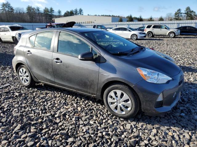 JTDKDTB38E1572215 - 2014 TOYOTA PRIUS C GRAY photo 4