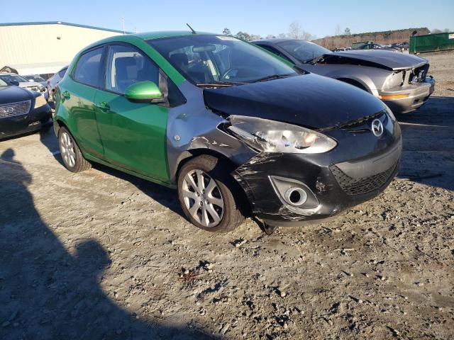 JM1DE1KY4C0146272 - 2012 MAZDA MAZDA2 GREEN photo 4