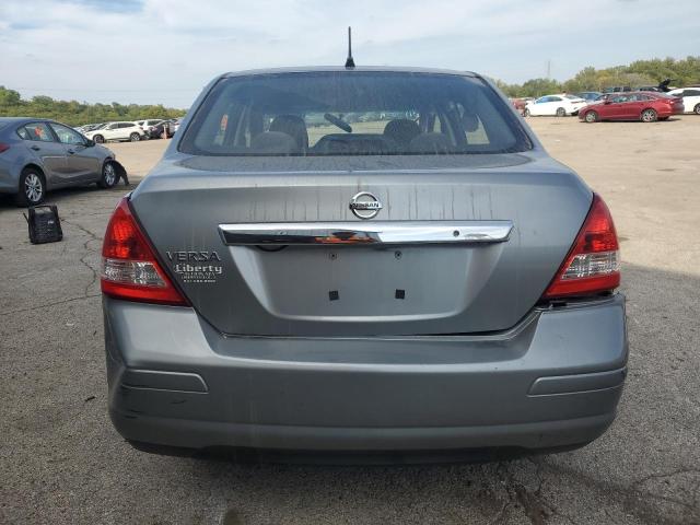 3N1BC1AP9BL481389 - 2011 NISSAN VERSA S GRAY photo 6