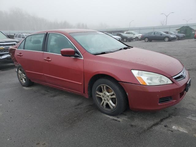 1HGCM56397A218346 - 2007 HONDA ACCORD SE RED photo 4