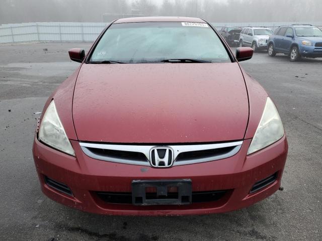 1HGCM56397A218346 - 2007 HONDA ACCORD SE RED photo 5