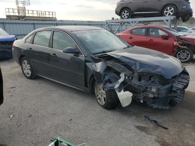 2G1WG5E3XD1219315 - 2013 CHEVROLET IMPALA LT BLACK photo 4