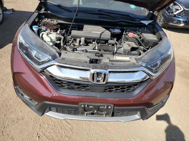 2HKRW2H51KH668610 - 2019 HONDA CR-V EX MAROON photo 11