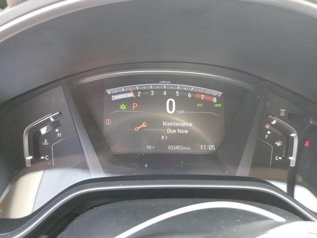 2HKRW2H51KH668610 - 2019 HONDA CR-V EX MAROON photo 9