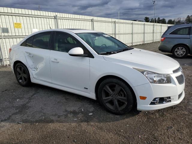 1G1PE5SB2E7432690 - 2014 CHEVROLET CRUZE LT WHITE photo 4