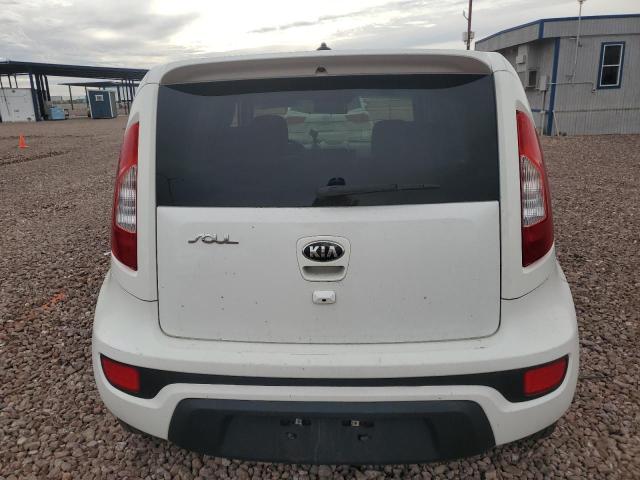 KNDJT2A67D7497488 - 2013 KIA SOUL + WHITE photo 6