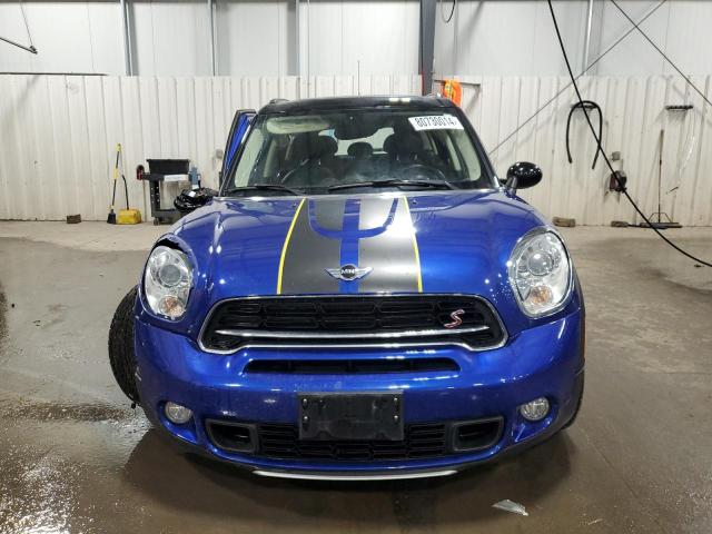 WMWZC5C55GWU00269 - 2016 MINI COOPER S COUNTRYMAN BLUE photo 5