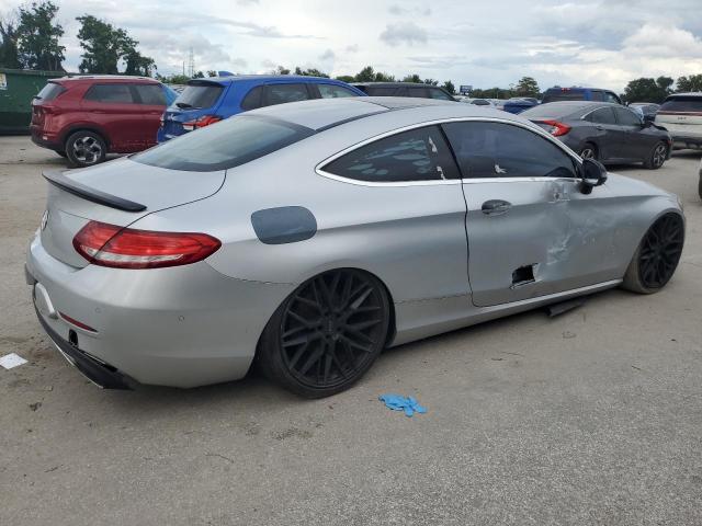 WDDWJ4JB7HF354501 - 2017 MERCEDES-BENZ C 300 SILVER photo 3
