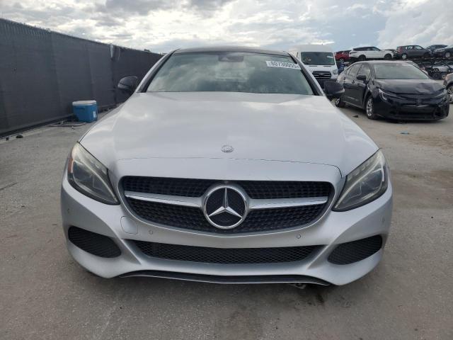 WDDWJ4JB7HF354501 - 2017 MERCEDES-BENZ C 300 SILVER photo 5
