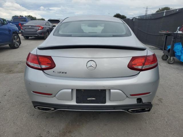 WDDWJ4JB7HF354501 - 2017 MERCEDES-BENZ C 300 SILVER photo 6