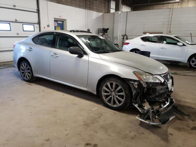 JTHCK262X62007156 - 2006 LEXUS IS 250 SILVER photo 4