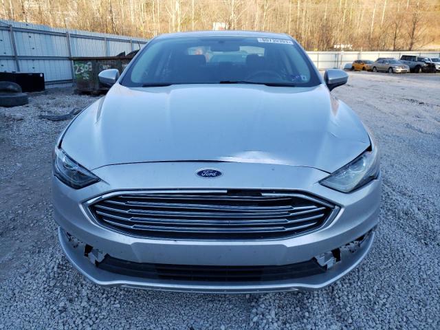 3FA6P0LU7JR138128 - 2018 FORD FUSION SE HYBRID SILVER photo 5