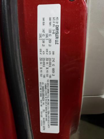 2A8HR54169R548220 - 2009 CHRYSLER TOWN & COU TOURING წითელი ფოტო 13