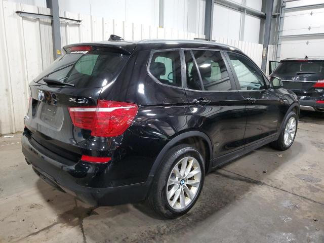 5UXWX9C57H0T06043 - 2017 BMW X3 XDRIVE28I BLACK photo 3