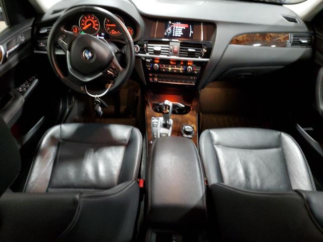 5UXWX9C57H0T06043 - 2017 BMW X3 XDRIVE28I BLACK photo 8