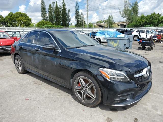 WDDWF8EB0LR564643 - 2020 MERCEDES-BENZ C 300 4MATIC BLACK photo 4