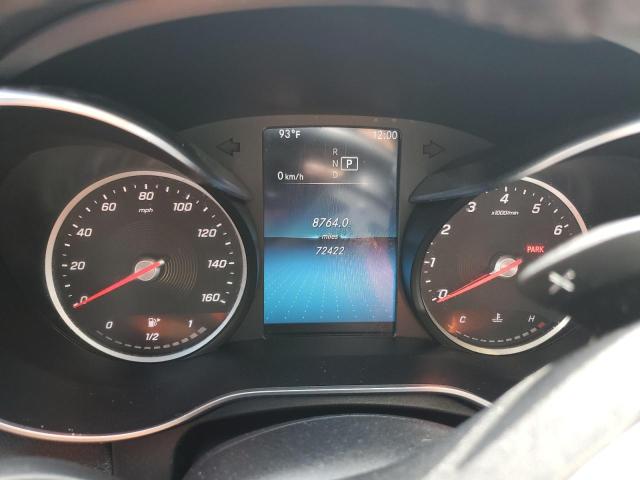 WDDWF8EB0LR564643 - 2020 MERCEDES-BENZ C 300 4MATIC BLACK photo 9