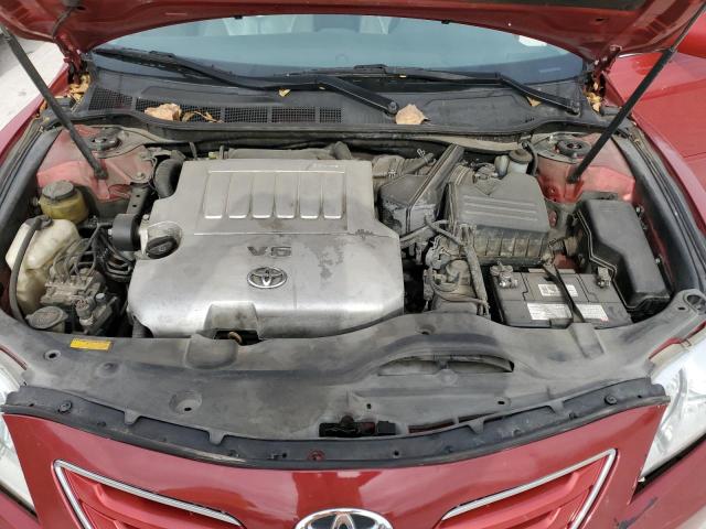 4T1BK46K48U057059 - 2008 TOYOTA CAMRY LE RED photo 11