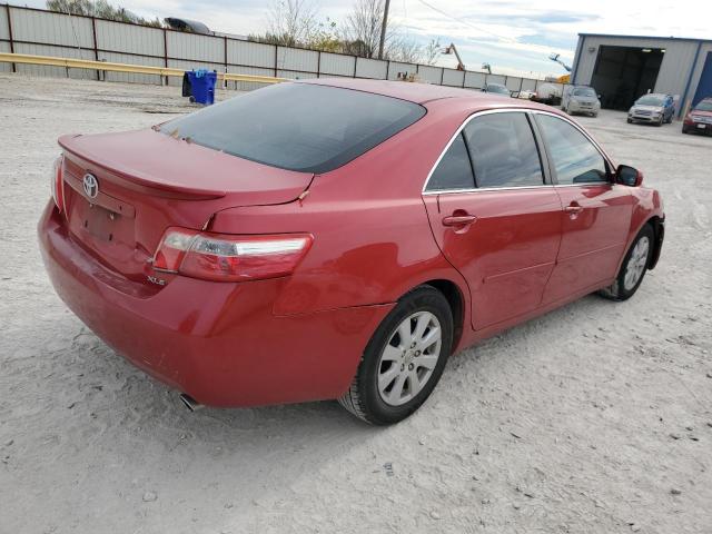 4T1BK46K48U057059 - 2008 TOYOTA CAMRY LE RED photo 3