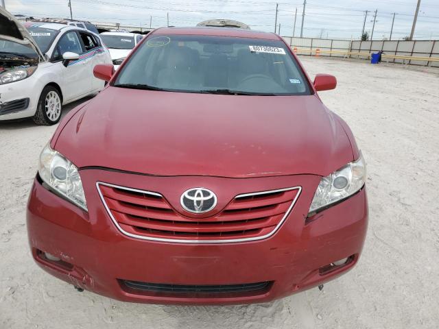 4T1BK46K48U057059 - 2008 TOYOTA CAMRY LE RED photo 5