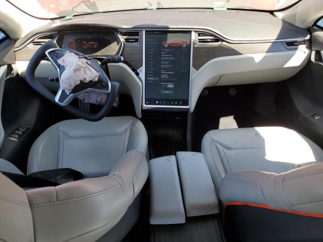 5YJSA1E29FF107399 - 2015 TESLA MODEL S 红色 照片 8