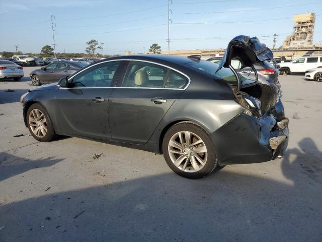 2G4GN5EX9F9212473 - 2015 BUICK REGAL PREMIUM GRAY photo 2