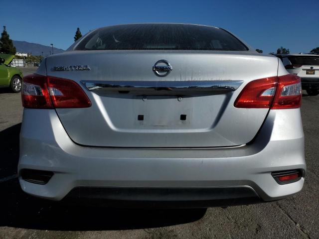 3N1AB7AP3KY302574 - 2019 NISSAN SENTRA S SILVER photo 6