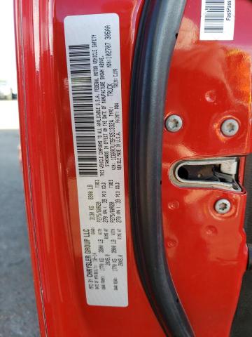 1C6RR7UT5FS513324 - 2015 RAM 1500 SPORT RED photo 12