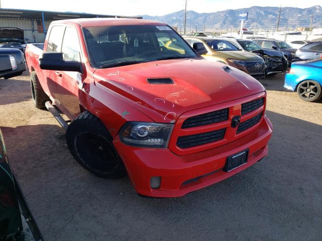 1C6RR7UT5FS513324 - 2015 RAM 1500 SPORT RED photo 4