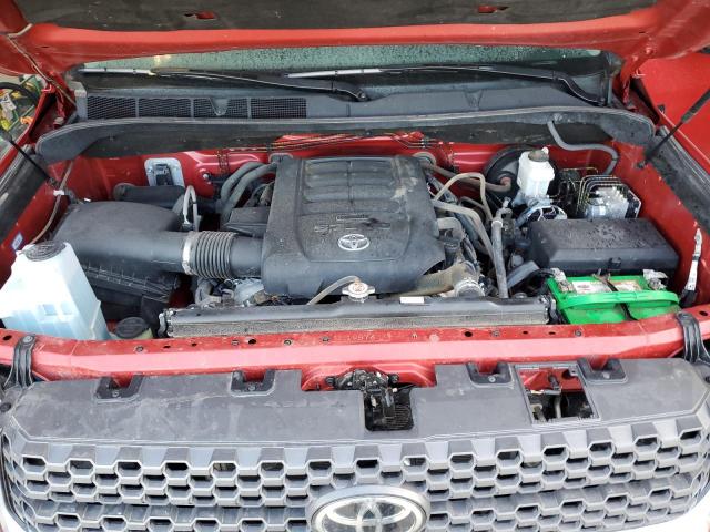 5TFUY5F11MX958729 - 2021 TOYOTA TUNDRA DOUBLE CAB SR/SR5 RED photo 11