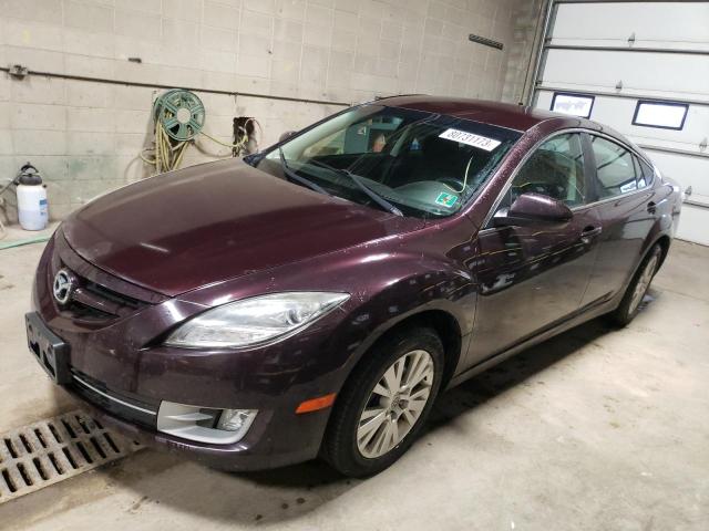 1YVHZ8CHXA5M55221 - 2010 MAZDA 6 I BURGUNDY photo 1